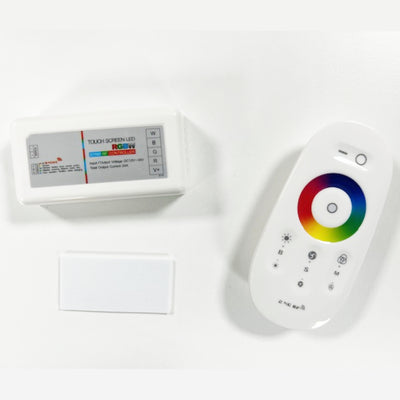 RGBW Controller & Remote 2.4GHz RF Touch Screen DC12V-24V