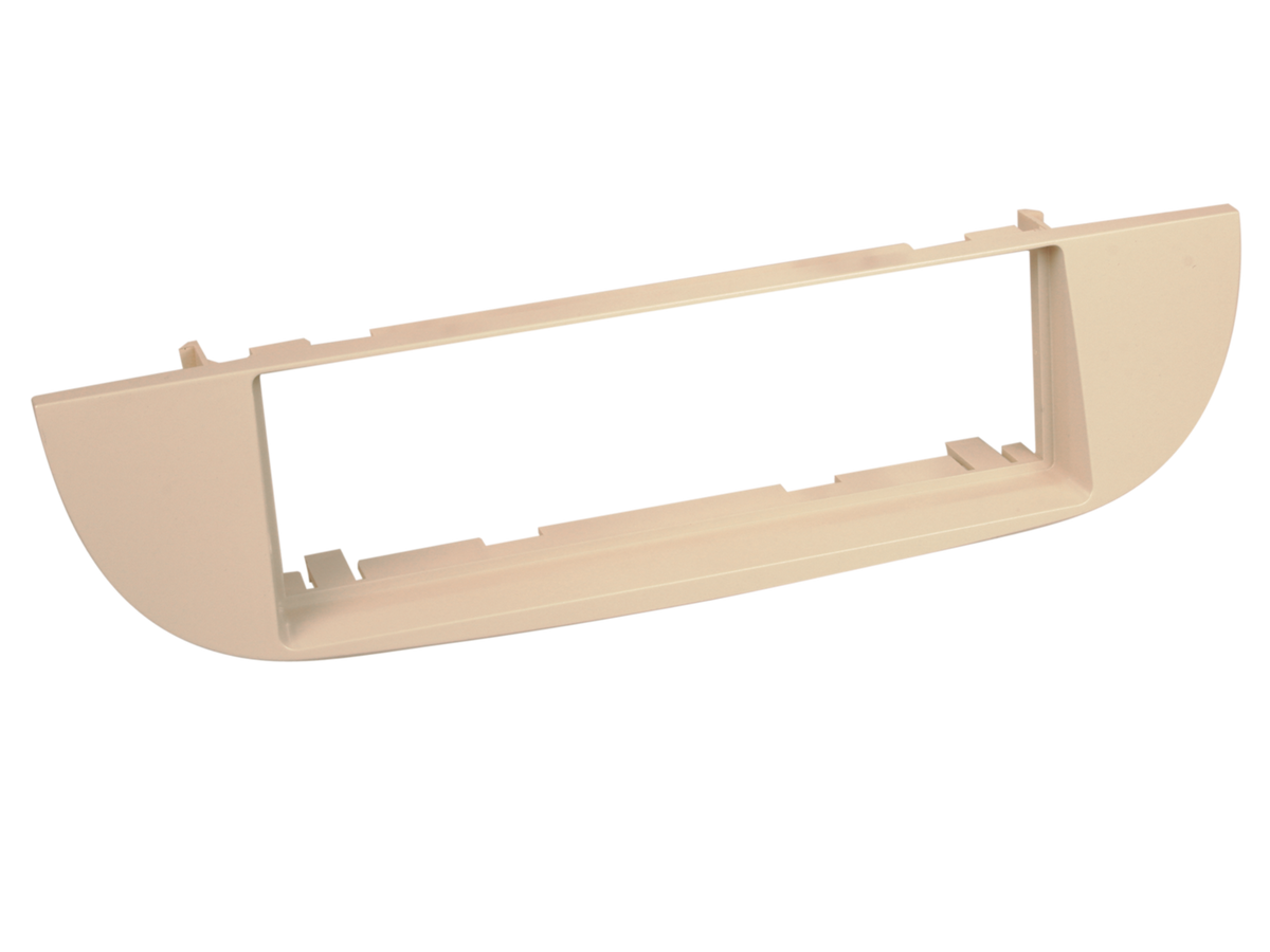 ACV 281094-23 Fiat 500 2007-2015 Ivory Cream Stereo Fascia Surround Panel