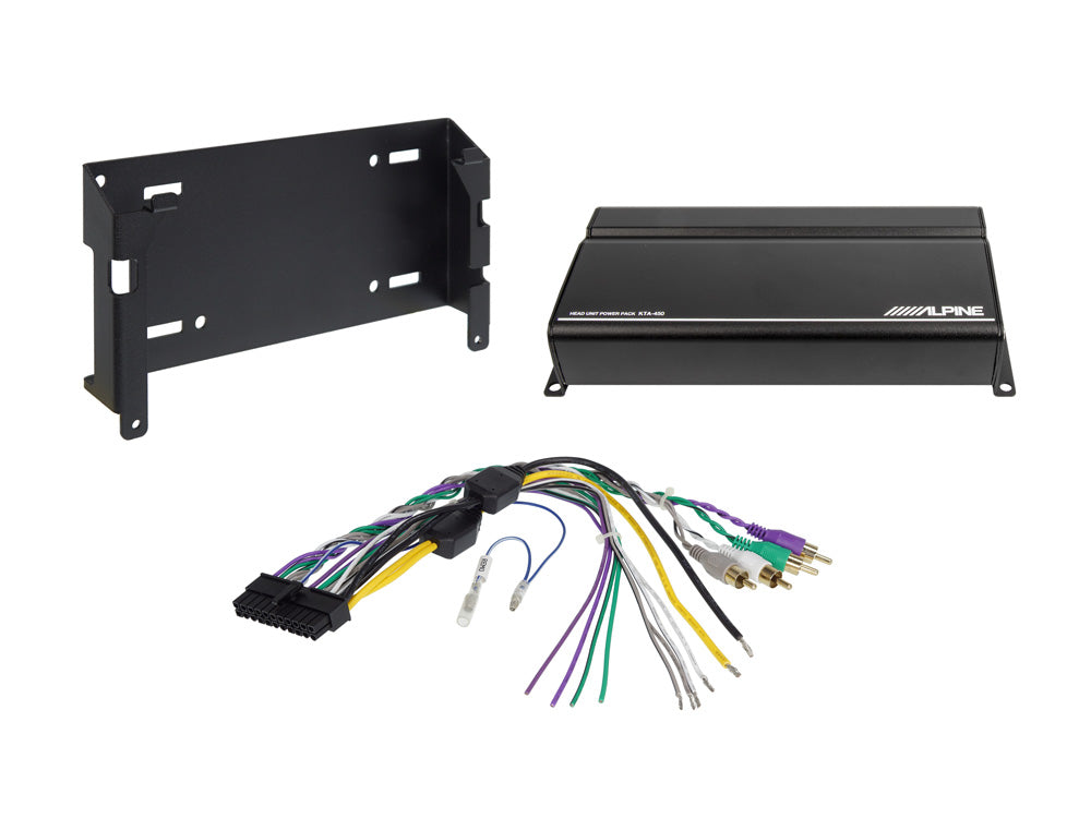 Alpine KTA-450 4-Channel Amplifier (Head Unit Power Pack) for iLX-W650BT