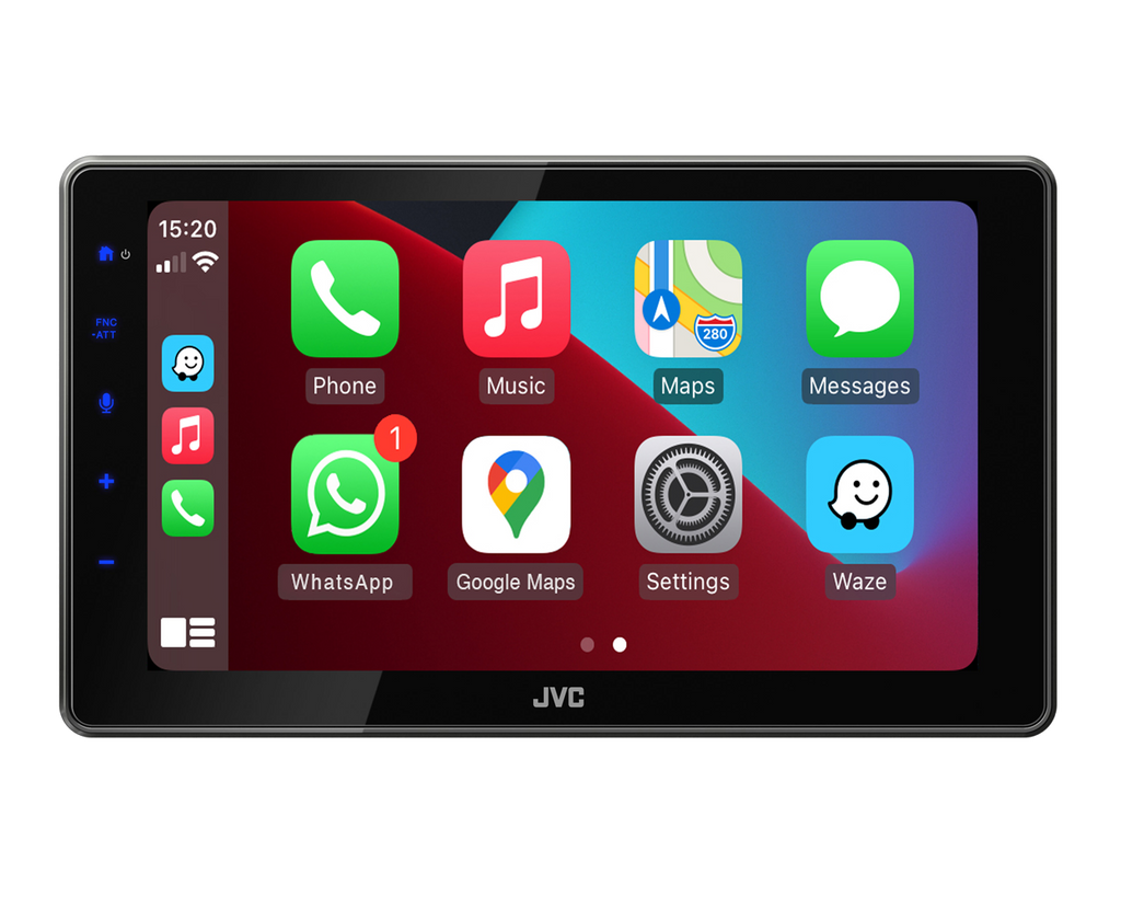 JVC KW-Z900DBW - 9 Inch HD Digital Media Wirless CarPlay Andorid Auto Mirroring Stereo