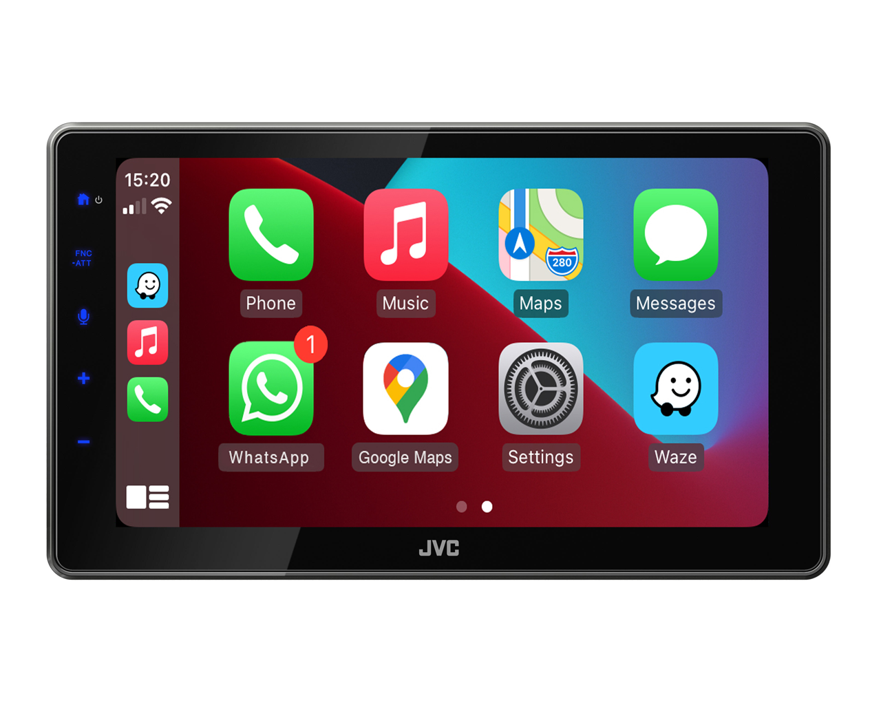 JVC KW-Z900DBW - 9 Inch HD Digital Media Wirless CarPlay Andorid Auto Mirroring Stereo