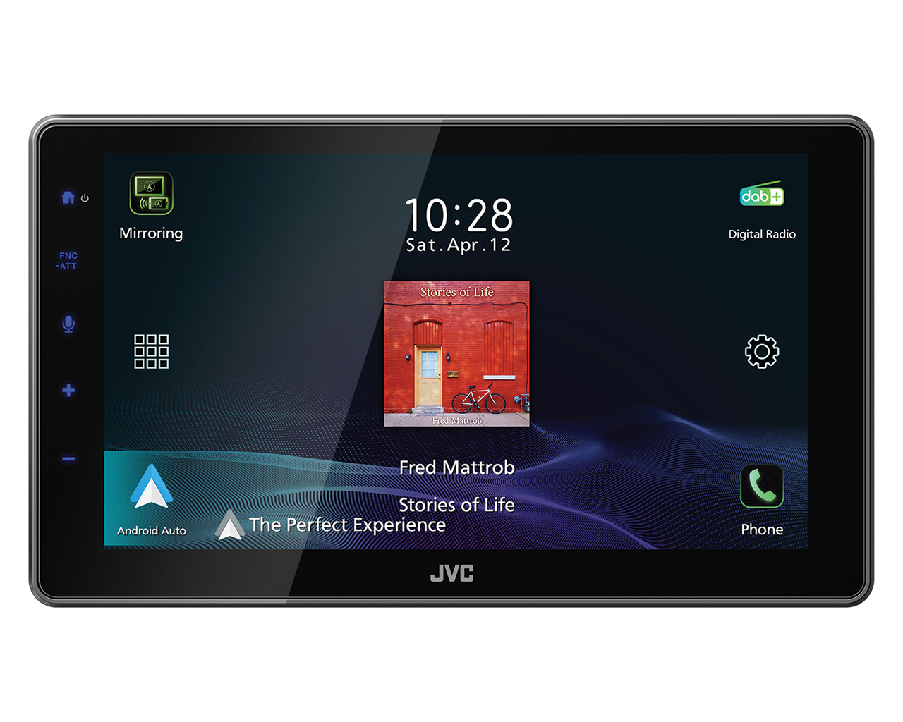 JVC KW-Z900DBW - 9 Inch HD Digital Media Wirless CarPlay Andorid Auto Mirroring Stereo