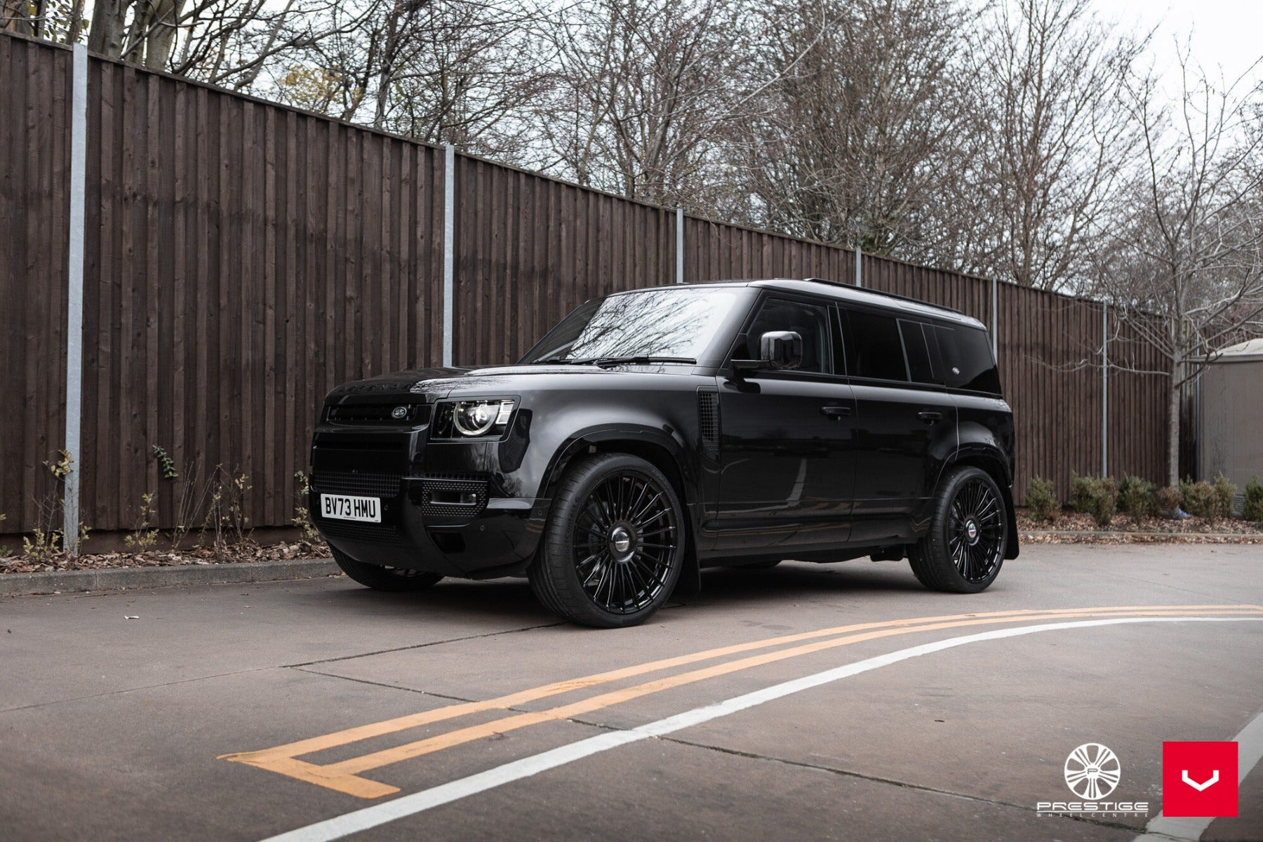 VOSSEN HYBRID FORGED SERIES HF-8 GLOSS BLACK