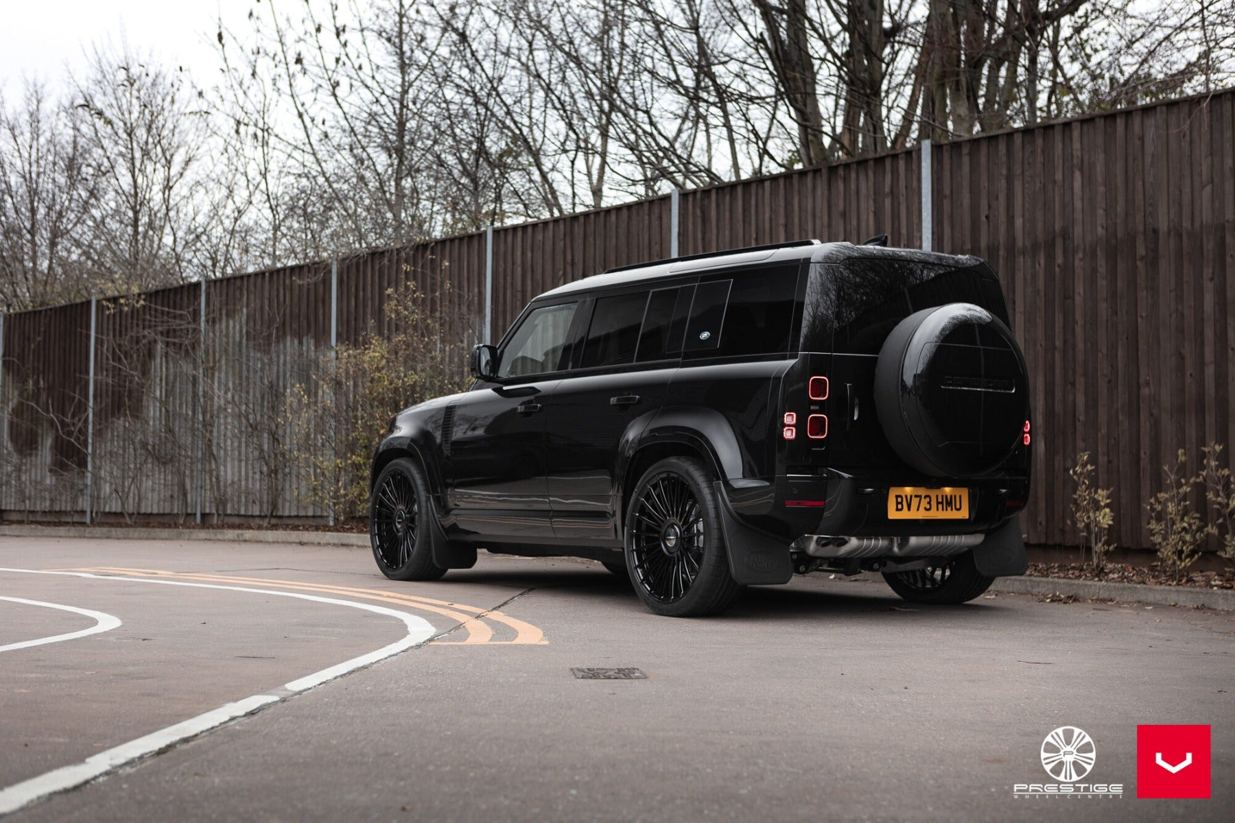 VOSSEN HYBRID FORGED SERIES HF-8 GLOSS BLACK