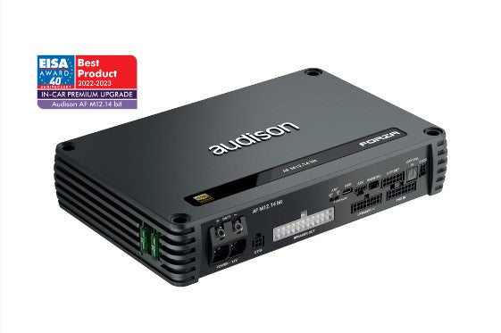 Audison Forza AF M12.14 bit 14 CH DSP + 12 x 90 W @ 2 ohm D-class Fully Bridgeable Amplifier