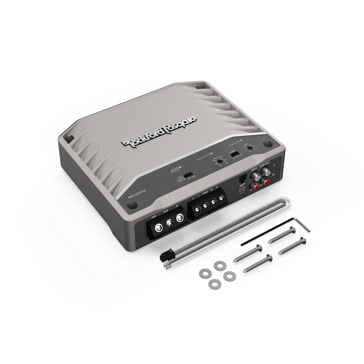 Rockford Fosgate M2-200X2 - 2-Channel Element Ready™ Bridgeable Amplifier 200W
