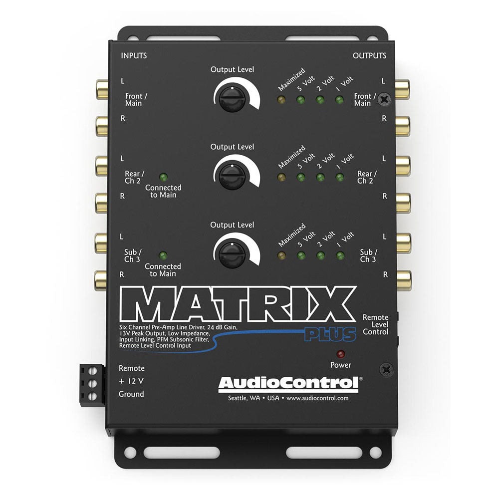 AudioControl Matrix Plus - 6 Channel Line Driver