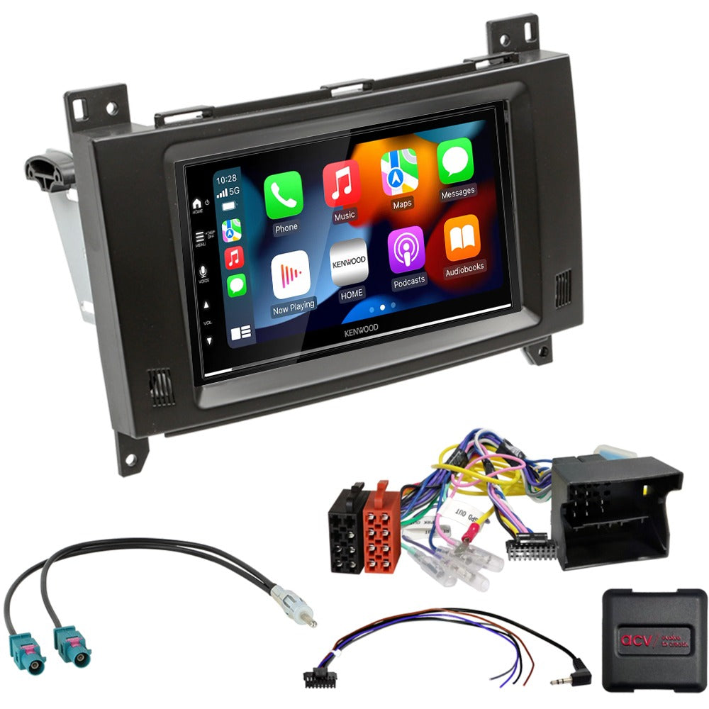 Kenwood DMX7722DABS CarPlay™ & Android Auto USB Mirroring Stereo for Mercedes Vito W447