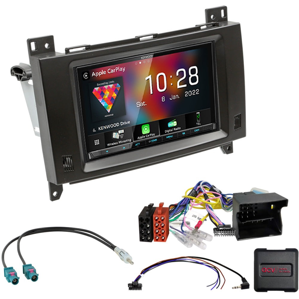 Kenwood DMX8021DABS Carplay Android Stereo Upgrade for Mercedes Vito W447