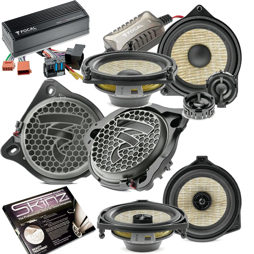 Bespoke Car Audio Full Amplified Mercedes 2-Way Speaker & Subwoofer Upgrade