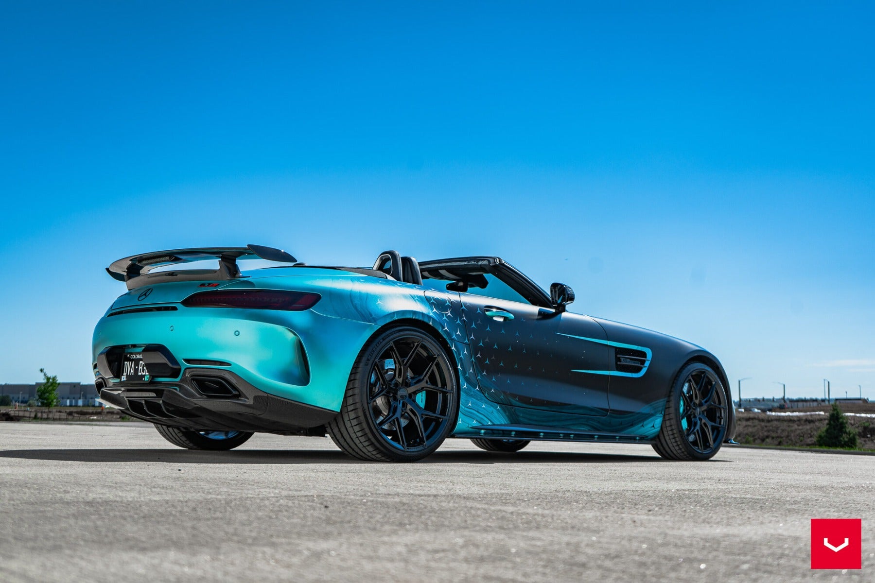 VOSSEN HYBRID FORGED SERIES HF-5 GLOSS BLACK