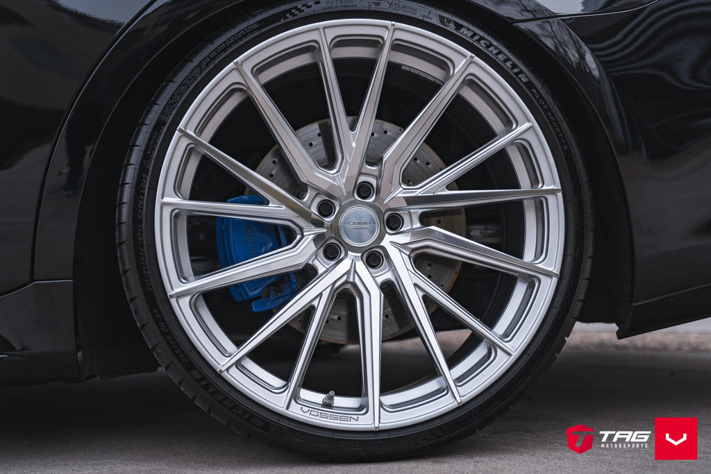 VOSSEN HYBRID FORGED SERIES HF-4T SILVER POLISHED