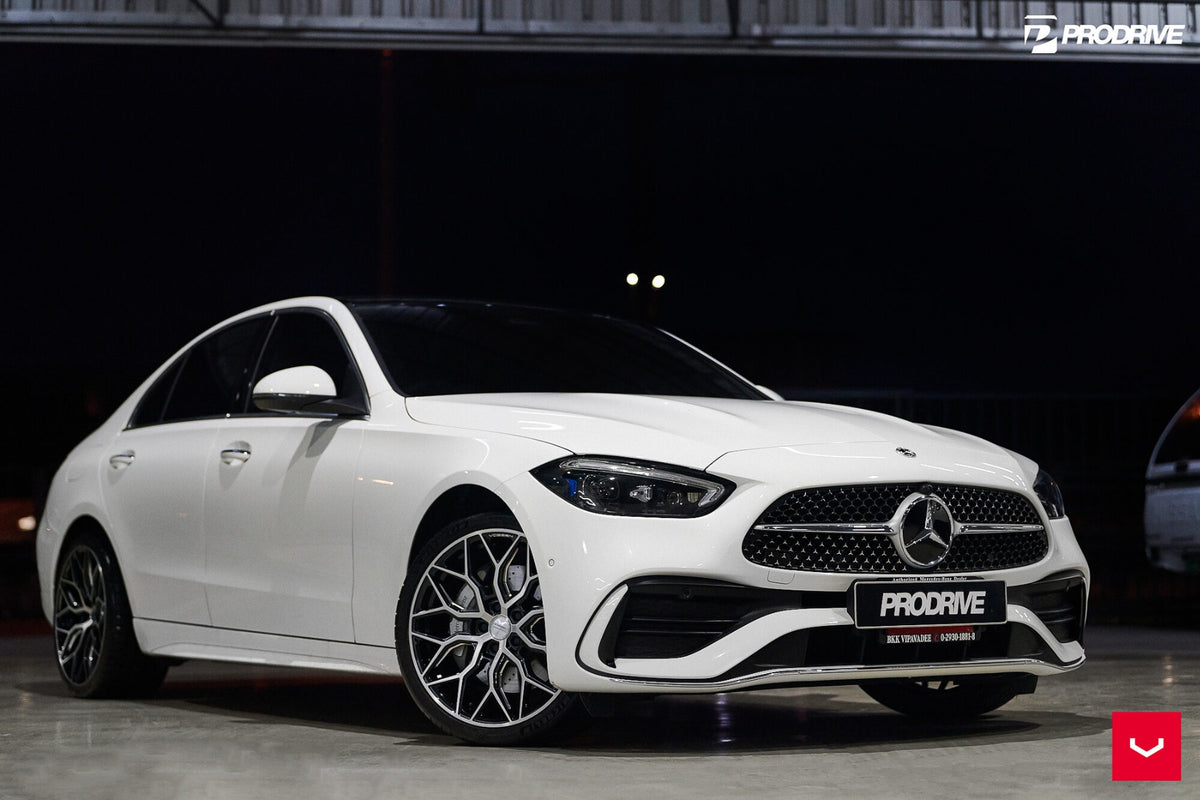 VOSSEN HYBRID FORGED SERIES HF-2 BRUSHED GLOSS BLACK