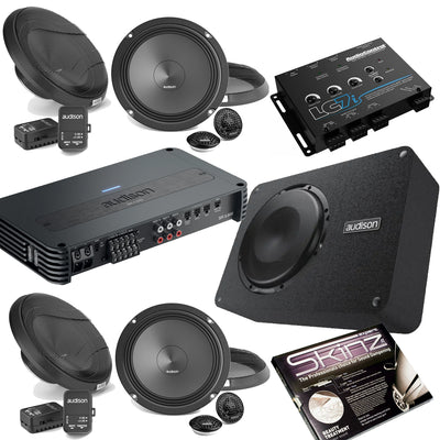 Prima P 2-Way Component Speakers & Subwoofer Upgrade for VW Mk7 Mk7.5