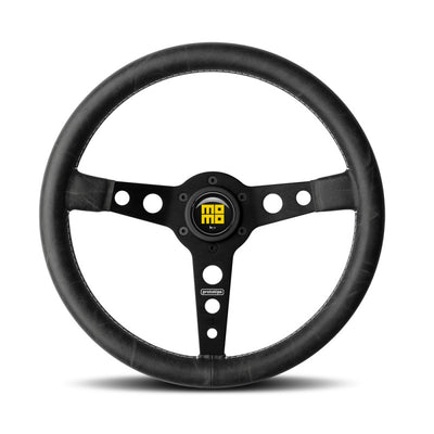 Momo Prototipo Heritage Black Spoke Steering Wheel 350mm