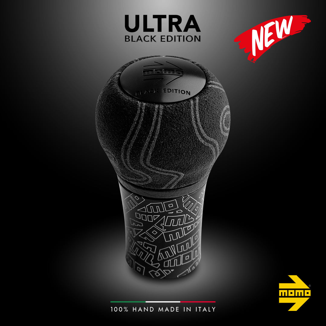 MOMO Ultra Gear Knob - Black Edition