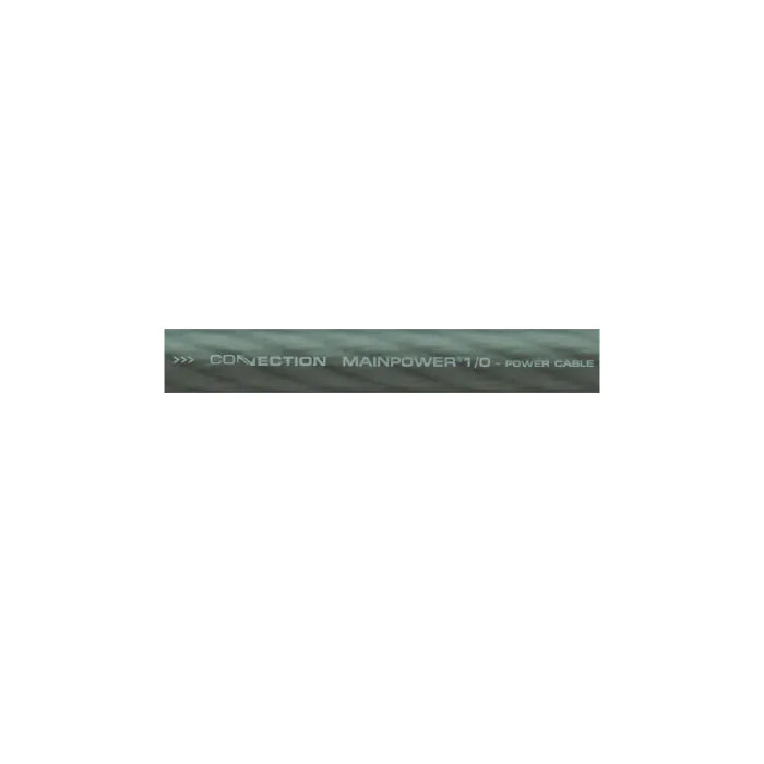 Connection by Audison MP 1/0G - 0 Gauge power cable (Per Metre)