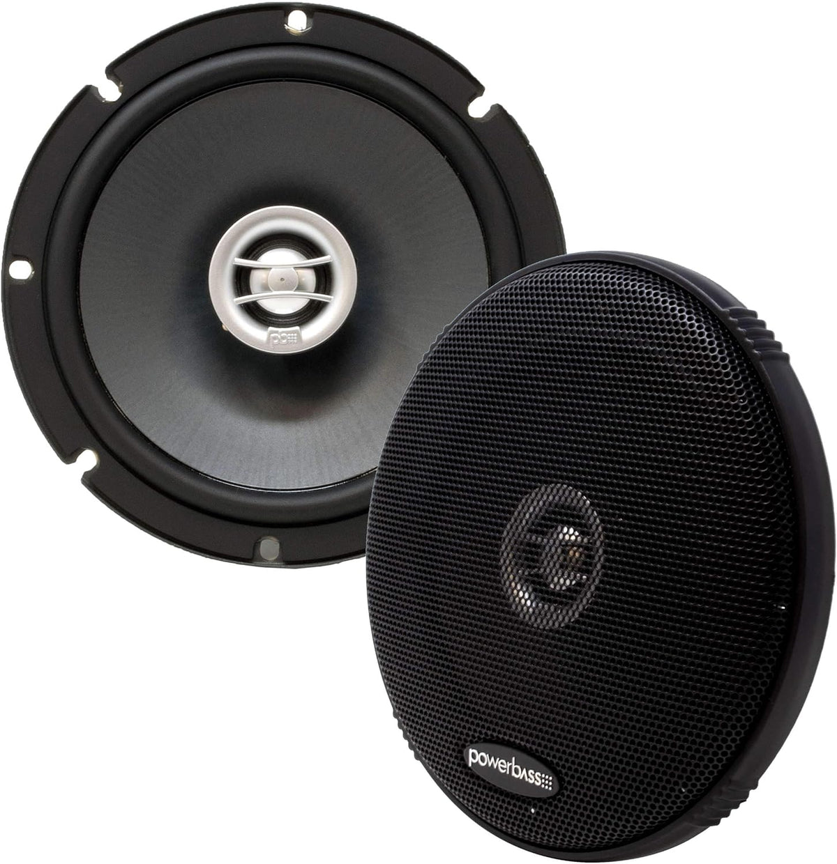 Powerbass OE652 6.5" Coaxial Speakers 2-Ohm - (Pair)