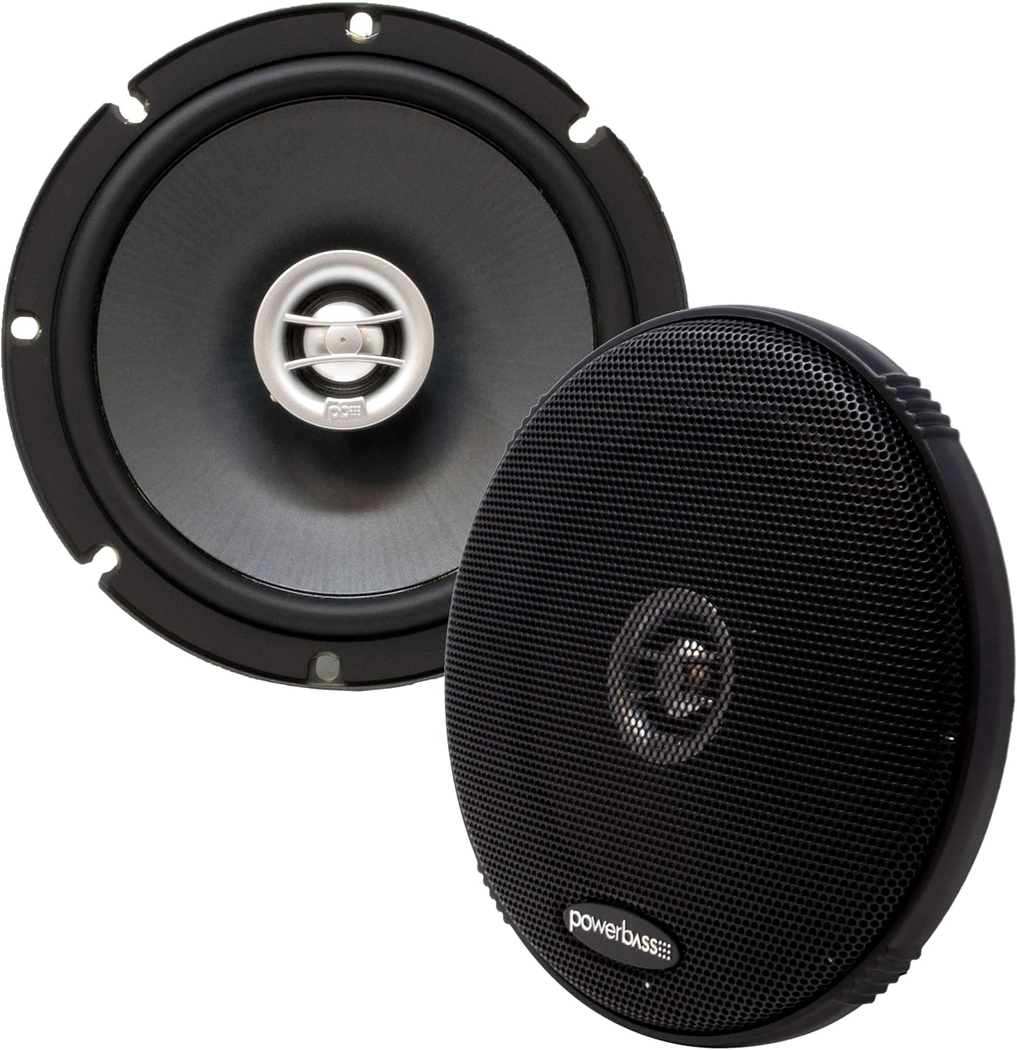 Powerbass OE652 6.5" Coaxial Speakers 2-Ohm - (Pair)