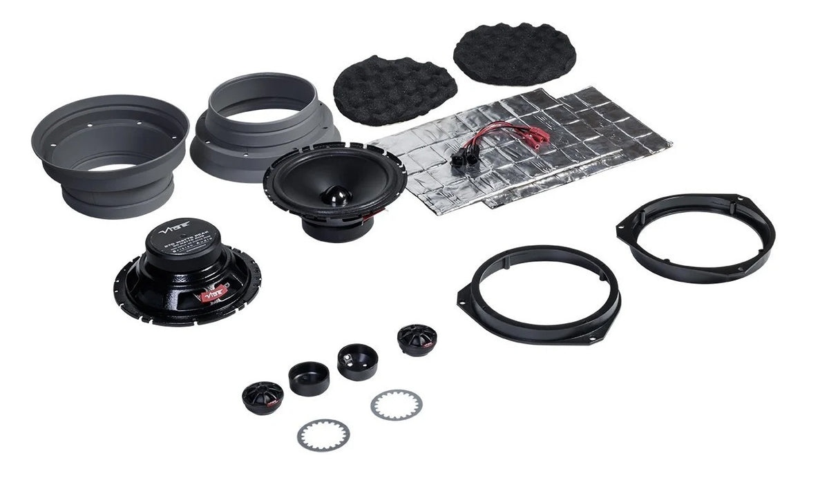Vibe OPTIFTKT-V8 - 6.5 Inch Speaker Upgrade for Fiat Models 270W