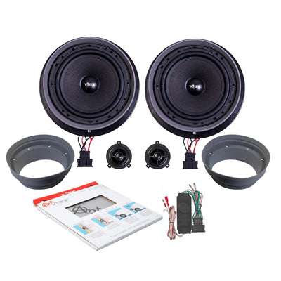 Vibe OPTIVWT6-V9 - 6.5 Inch Plug and Play Speaker Upgrade for VW transporter T6