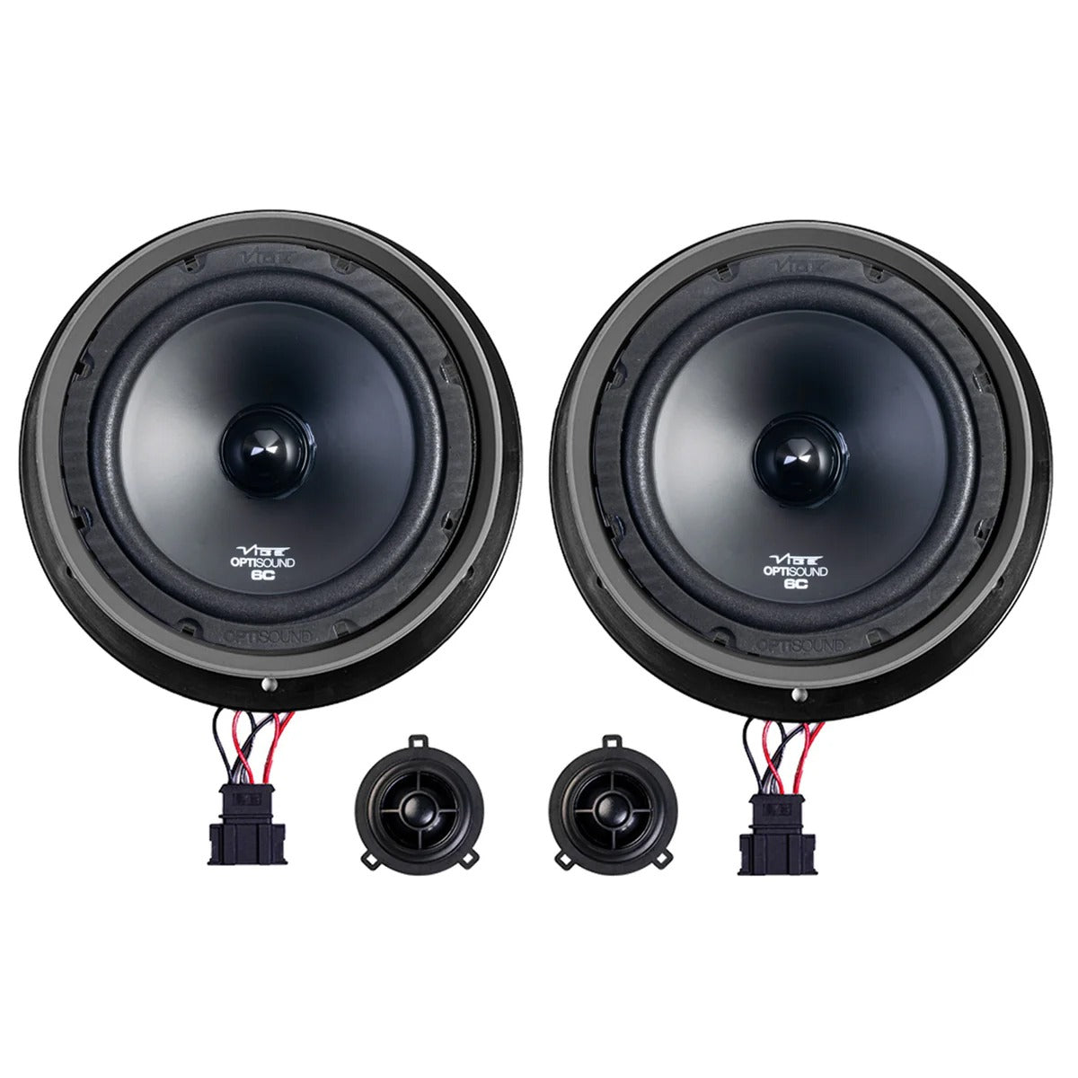 Vibe OPTIVWT6.1-V9 - 6.5 Inch Plug and Play Speaker Upgrade for VW Transporter T6.1