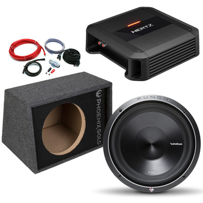 Rockford P3 Dieci Punch 12 Inch Bass Ported Package 1200W