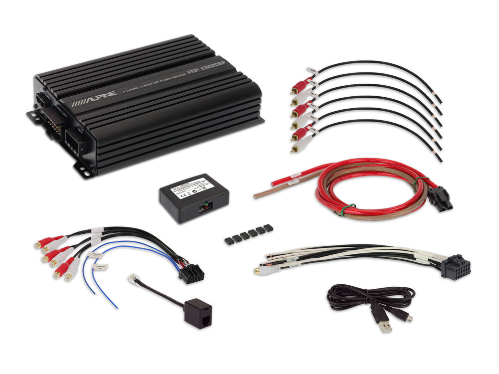 Alpine PDP-E802DSP - 8-Channel Digital DSP Amplifier