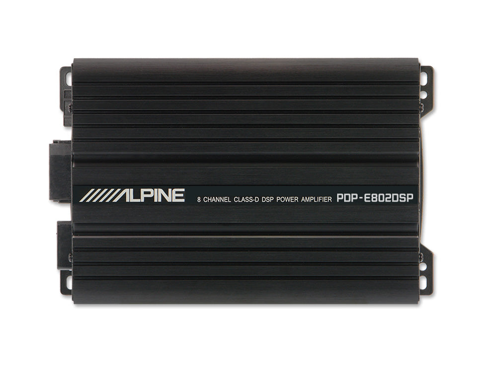 Alpine PDP-E802DSP - 8-Channel Digital DSP Amplifier