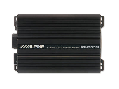 Alpine PDP-E802DSP - 8-Channel Digital DSP Amplifier