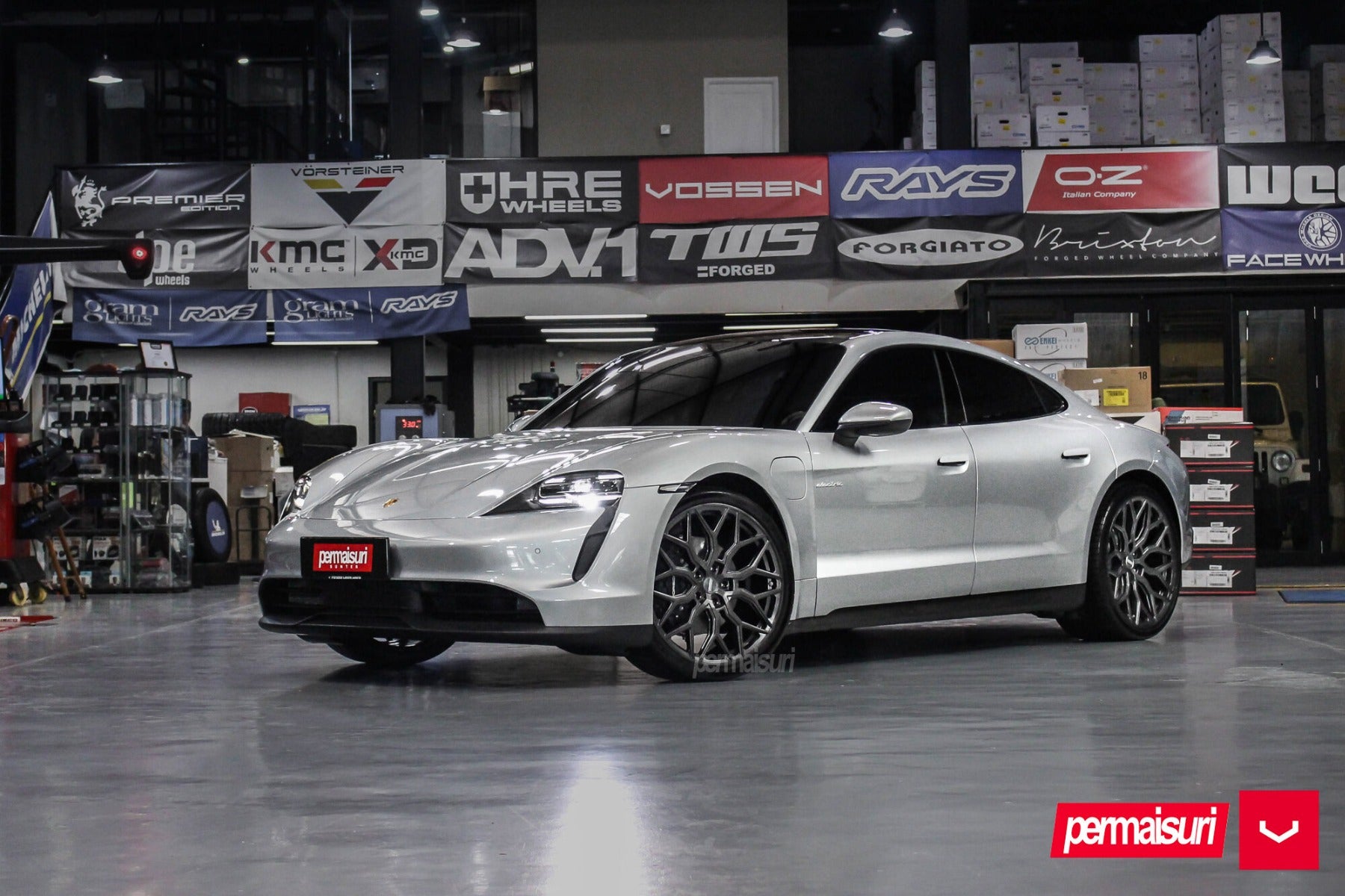 VOSSEN HYBRID FORGED SERIES HF-2 TINTED MATT GUNMETAL