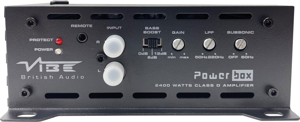 Vibe POWERBOX1200.1D-V3 - Monoblock Car Amplifier 1200WRMS