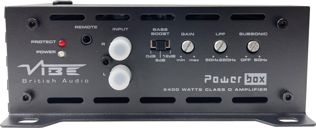Vibe POWERBOX1200.1D-V3 - Monoblock Car Amplifier 1200WRMS