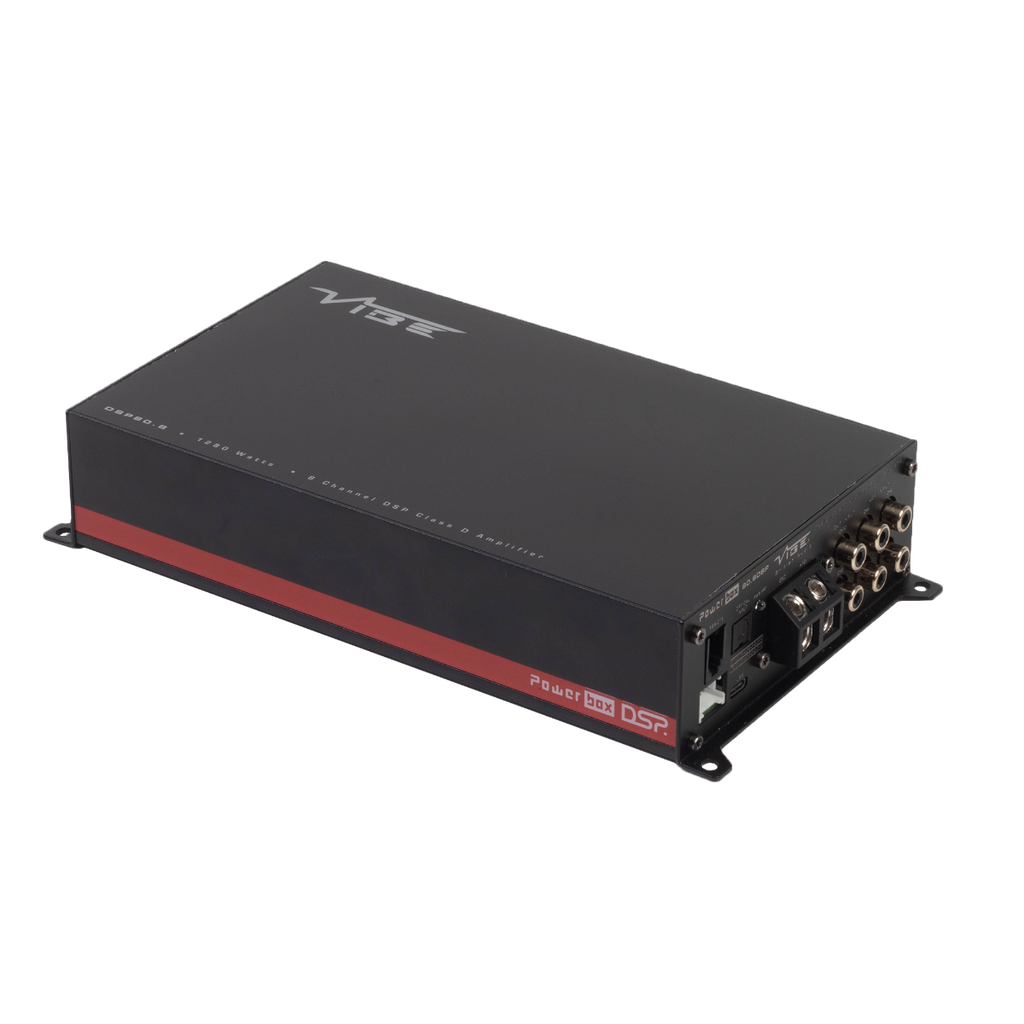 Vibe POWERBOX80.6-8DSP - 6 Channel DSP Amplifier