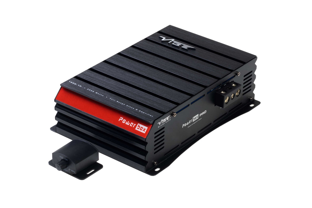 Vibe POWERBOX1500.1P-V0 Full Range Mono Car Amplifier 1500 W RMS 1Ω Stable