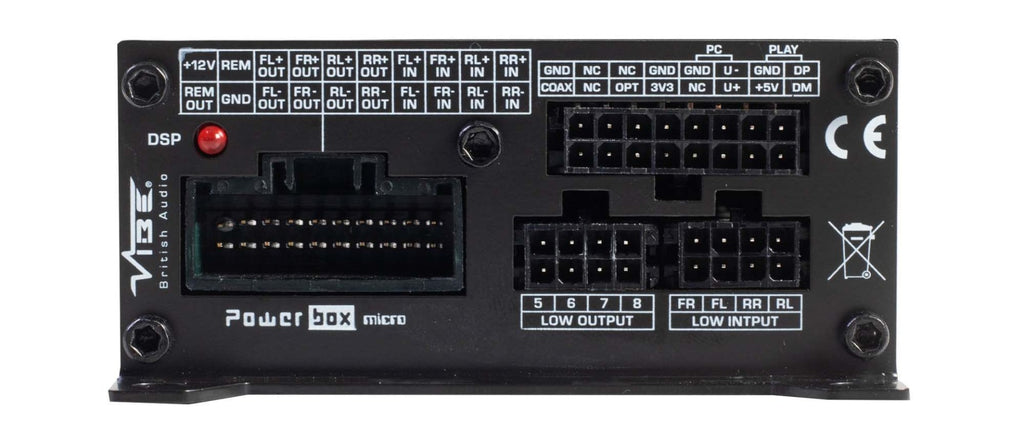 Vibe POWERBOX65.4-8DSP - 4 Channel DSP Amplifier
