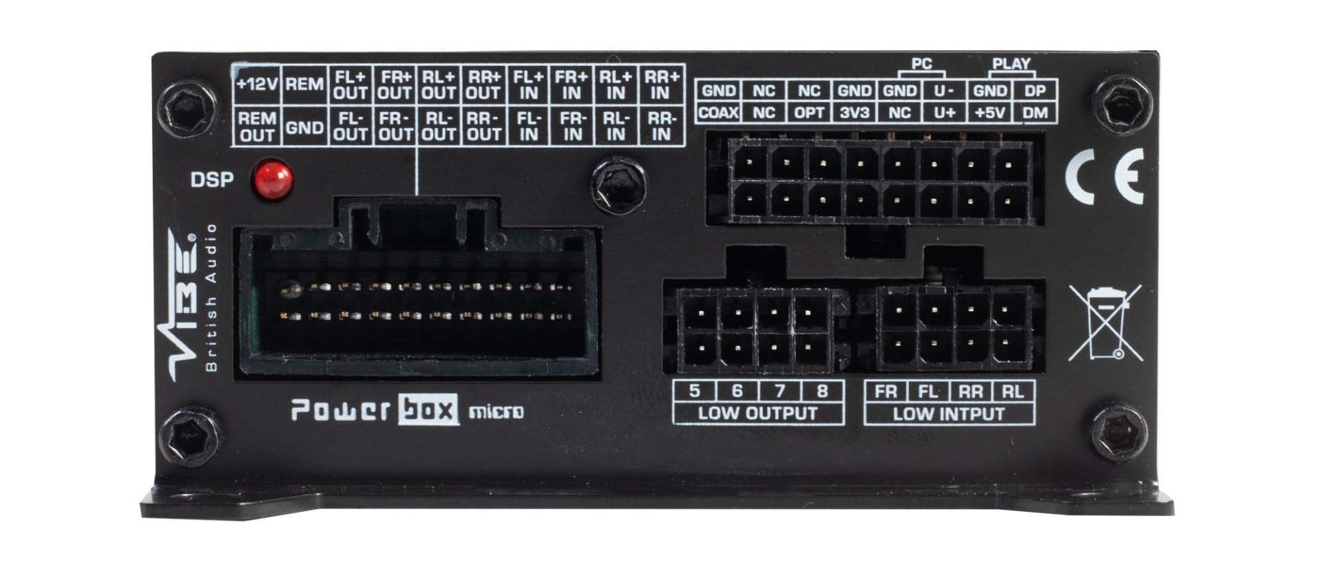 Vibe POWERBOX65.4-8DSP - 4 Channel DSP Amplifier
