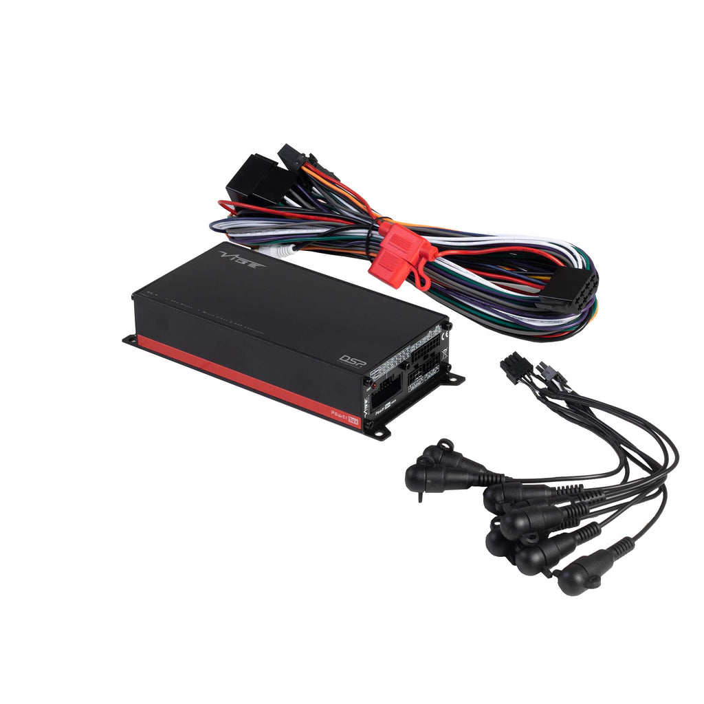 VIBE PowerBox 65.4-8 DSP 4 Channel Car Audio Amplifier 520 Watts
