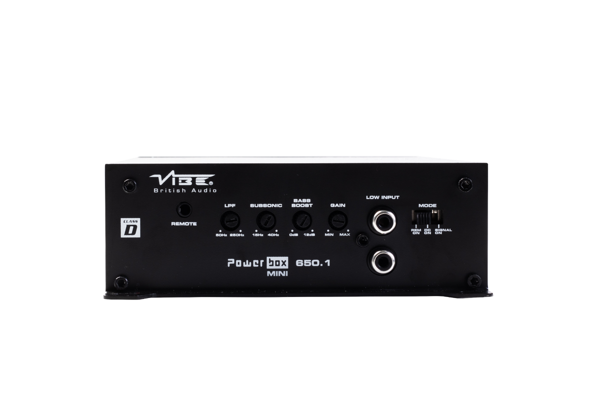 Vibe POWERBOX650.1M-V5 - Mono Subwoofer Amplifier 650W