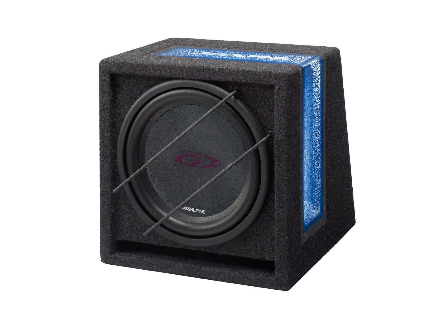 Alpine SBG-1224BR - 12 Inch Bass Reflex Subwoofer with Enclosure 800W
