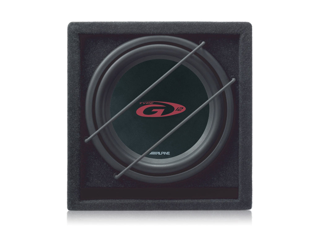 Alpine SBG-1224BR - 12 Inch Bass Reflex Subwoofer with Enclosure 800W