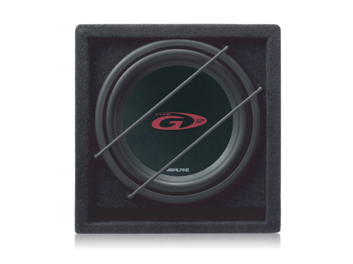 Alpine SBG-1224BR - 12 Inch Bass Reflex Subwoofer with Enclosure 800W