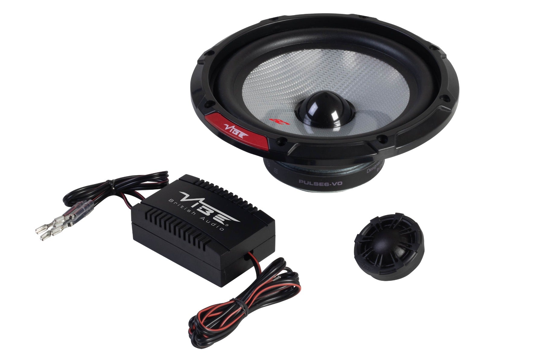 Vibe PULSE6C-V3 - 6.5" 2-Way Component Car Speakers 720W