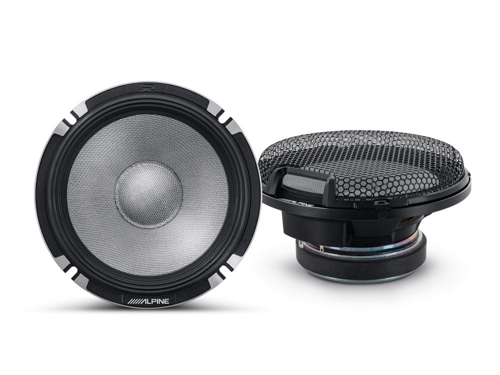 Alpine R2-S652 - 16.5cm 2-Way PRO Component Car Speakers 300W