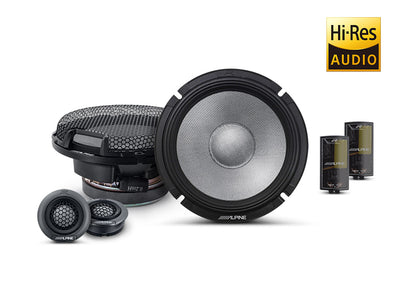 Alpine R2-S65C - 16.5cm 2-Way Component Car Speakers 300 Watts