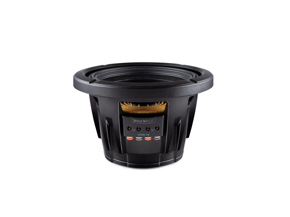 Alpine R2-W8D2 - 8" Type R Series Dual 2 Ohm Car Subwoofer 1000W