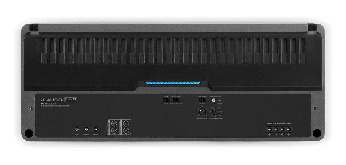 JL Audio RD1500/1 Monoblock Class D Subwoofer Car Amplifier 1500 W