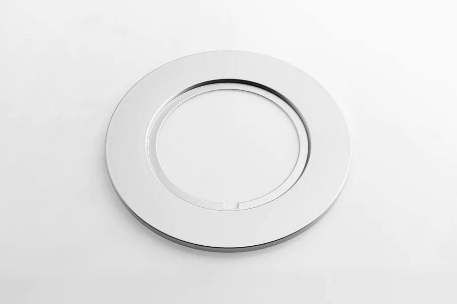 Rotiform LAS-R/BUC-M Lug Cover Plate - Gloss Silver