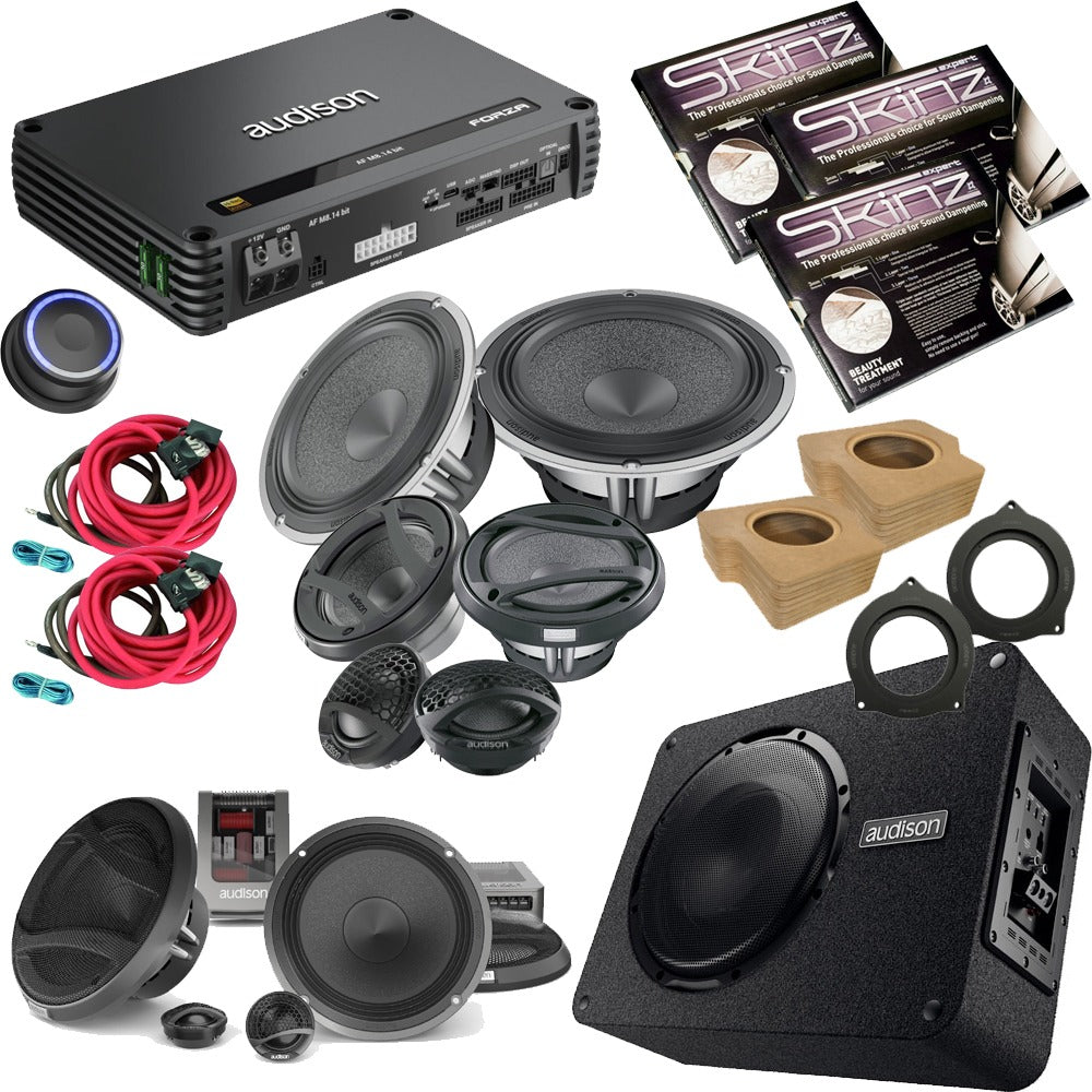 Bespoke Car Audio Speaker & Subwoofer Upgrade for Audi A6 S6 RS6 GT C8