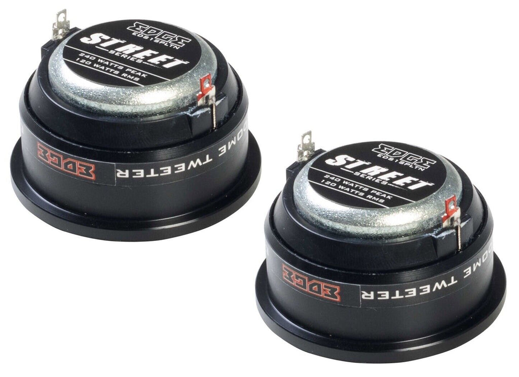 Edge EDS1SPLTN-E1 - 1.9" Silk Dome Car SPL Tweeter 240W Total Power - PAIR
